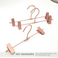 Aluminium Metal Top Clothes Hanger Copper Finishing Brass Gold Workable